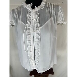 Bob Mackie matching cami & blouse NWT size XL